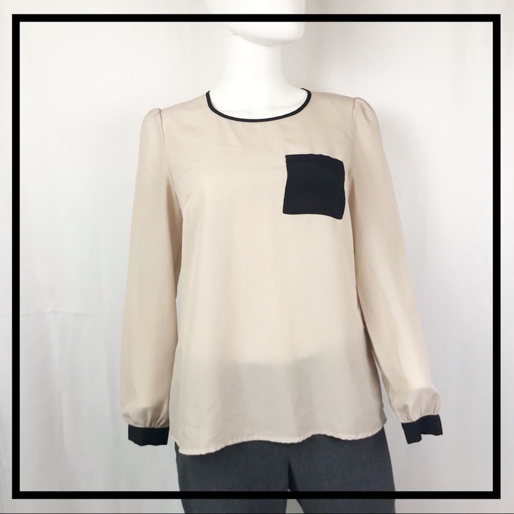 SPENSE Blouse with Front Pocket Size S